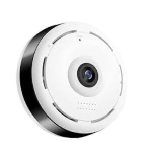 ORLOV 360 Degree Panoramic Fisheye Security CCTV Camera with Motion Detection |Two-Way Audio | WiFi | Night Vision | V380 App Mobile Connectivity IP Smart CC Camera for Home, Shop & Office